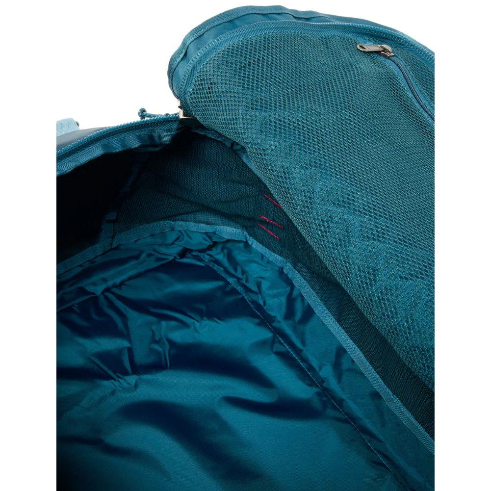 Patagonia Black Hole 55L Duffel Bag (Tidal Teal) flap open