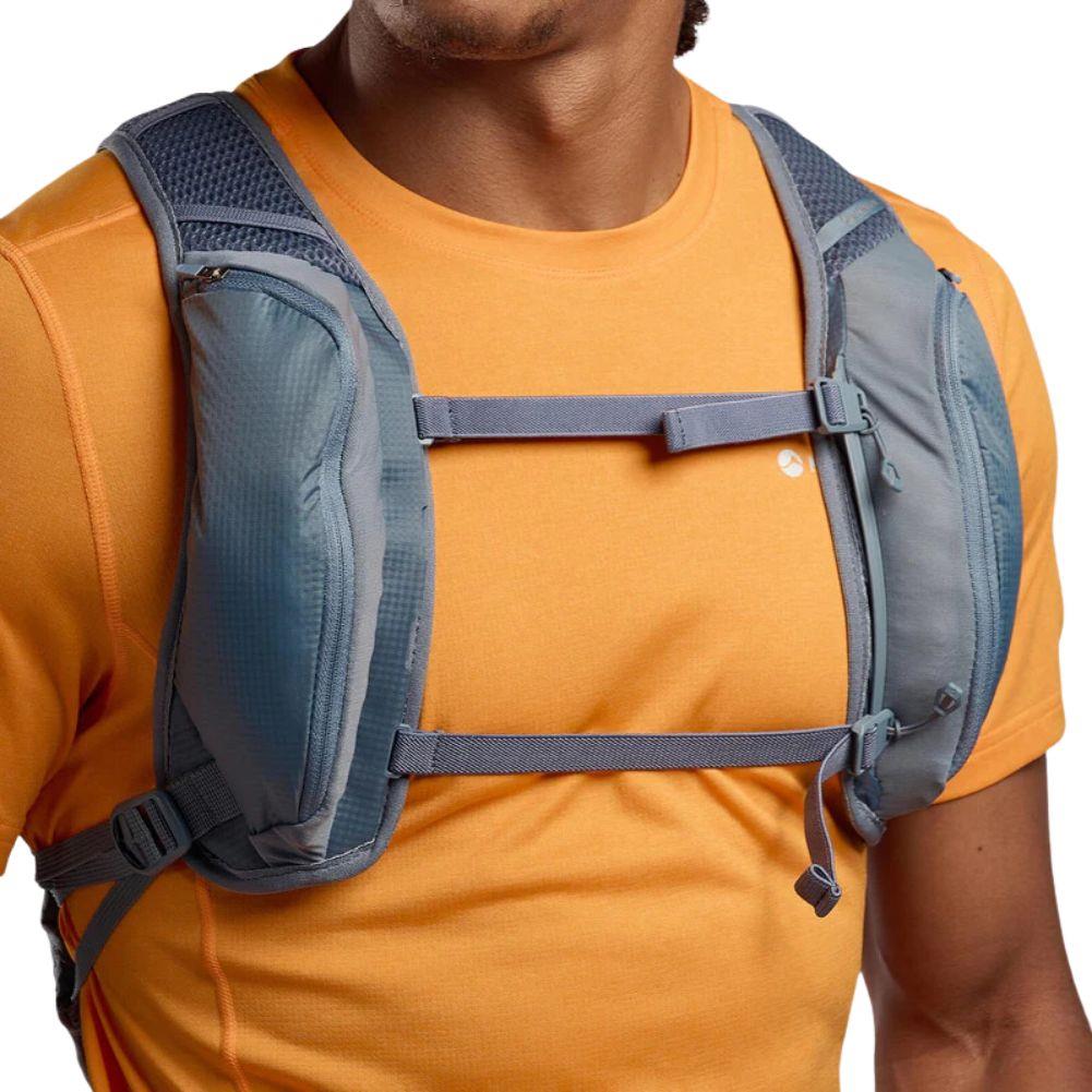 Montane Trailblazer 8L Backpack (Stone Blue) straps