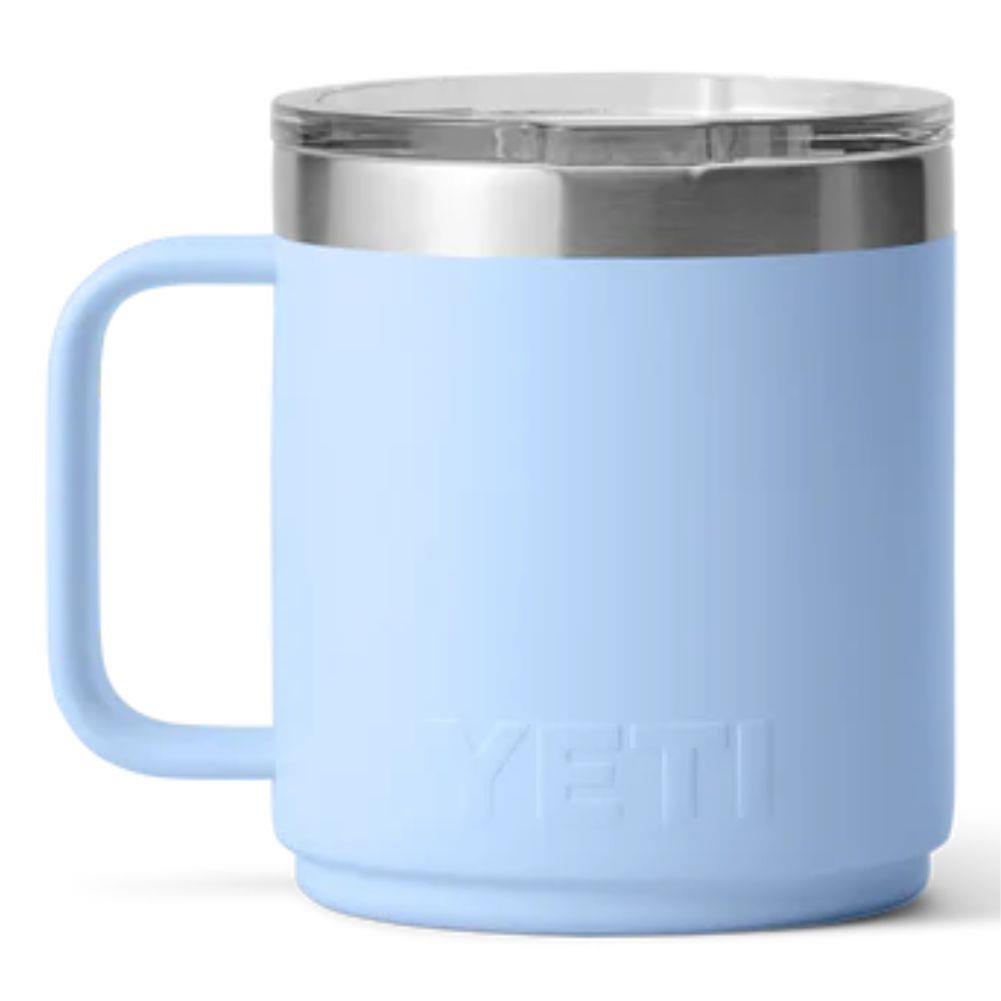 Yeti Rambler 10 oz (296 ml) Stackable Mug (Big Sky Blue) back