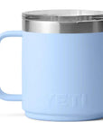 Yeti Rambler 10 oz (296 ml) Stackable Mug (Big Sky Blue) back