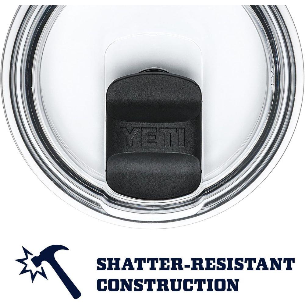 Yeti Rambler 14oz (414 ml) Stackable Mug (Big Sky Blue) shatter