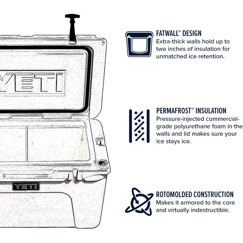 Yeti Tundra 45 Cool Box (Firefly Yellow) info