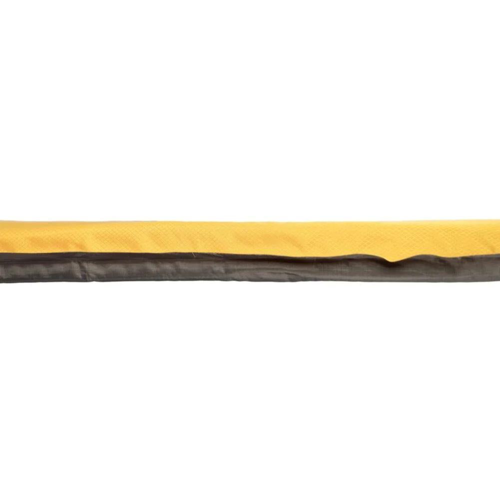 Vango Trek Pro 3 Short Self-Inflating Sleep Mat (Yellow Blaze) flat