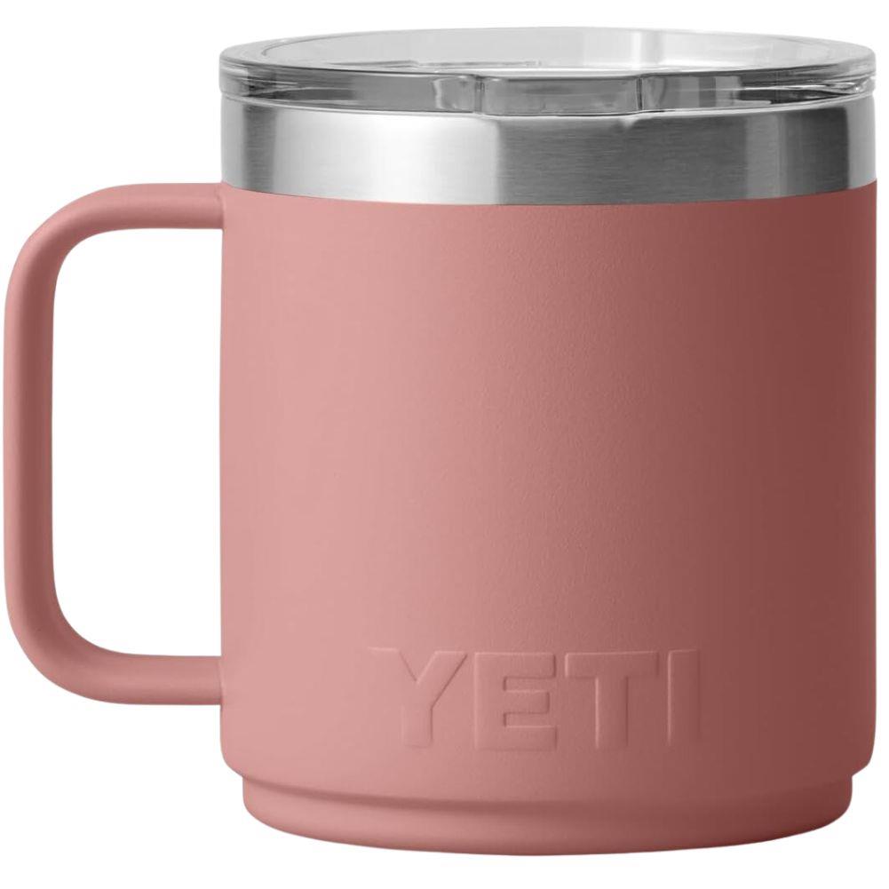 Yeti Rambler 10 oz (296 ml) Stackable Mug (Sandstone Pink) back