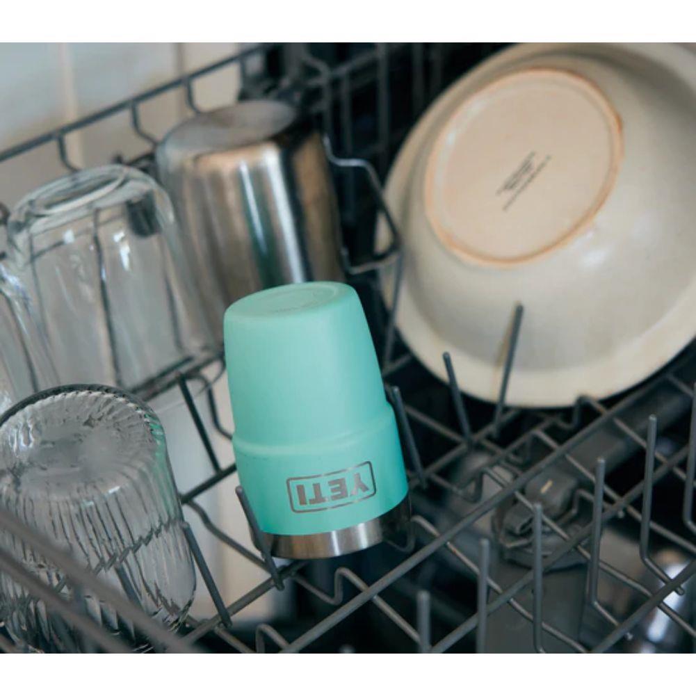 YETI Rambler 8 Oz Stackable Cup (Seafoam) washing