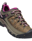 Keen Women's Targhee III WP Walking Shoe (Weiss/Boysenberry)