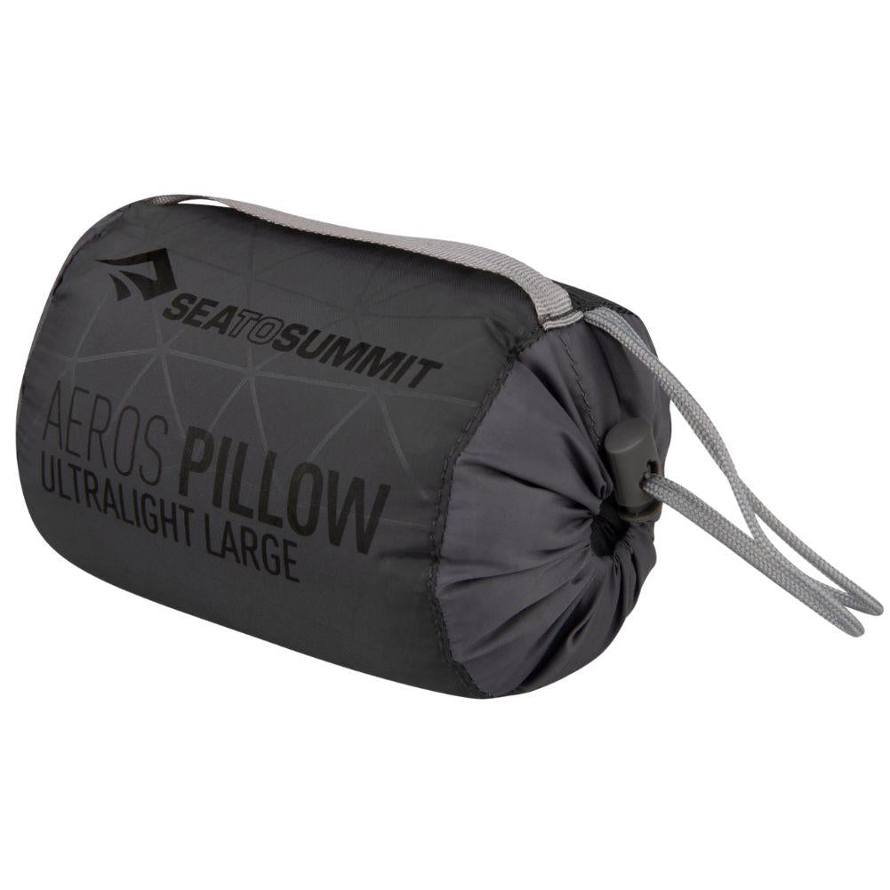 Sea To Summit Aeros Ultralight Pillow - Large (Grey) packed up