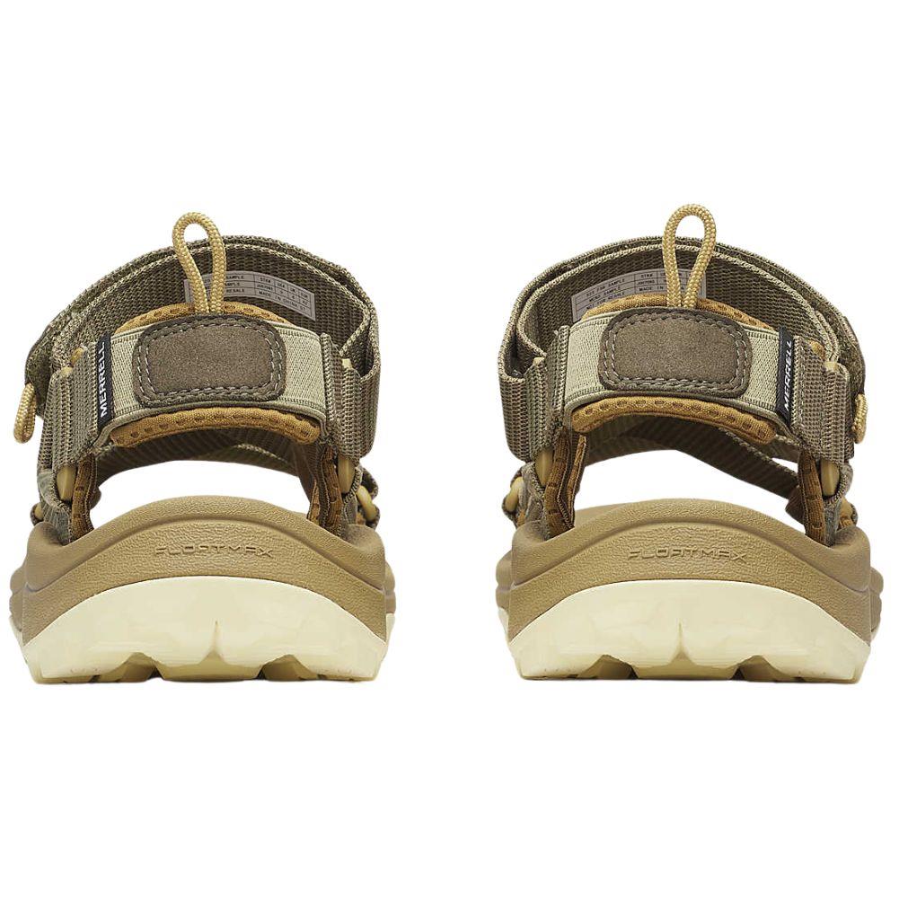 Merrell Men's Speed Fusion Sport RMX Sandals (Medium Green) back pair