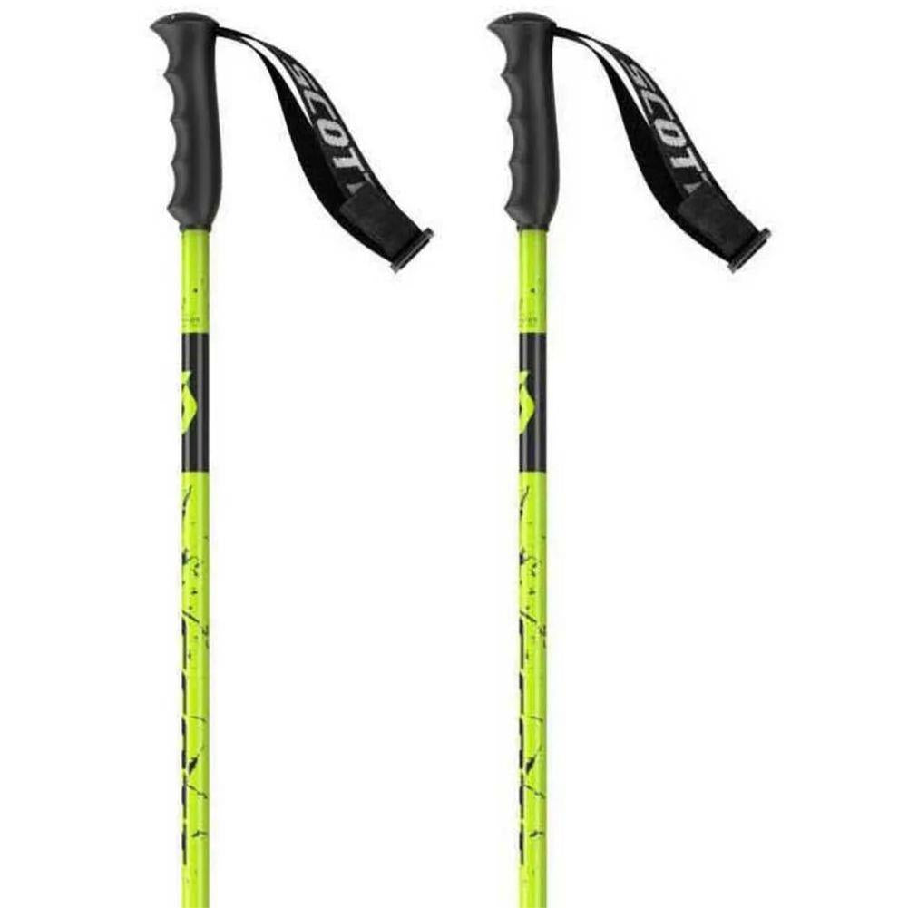 Scott Team Issue Junior Poles (Black/Neon Yellow) handles