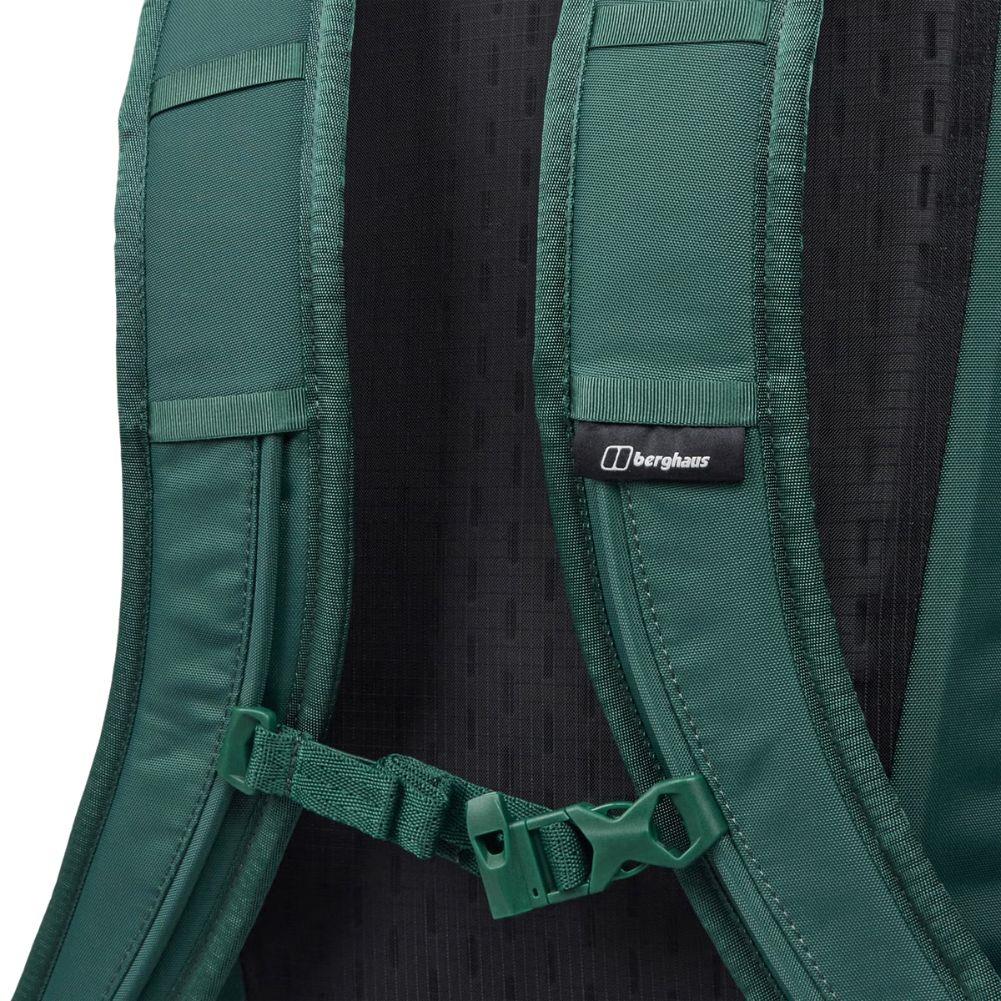 Berghaus Explorer 23L Hiking Backpack (Dark Green) straps back