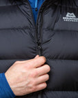 Mountain Equipment Men's Lightline Vest (Black) zipper