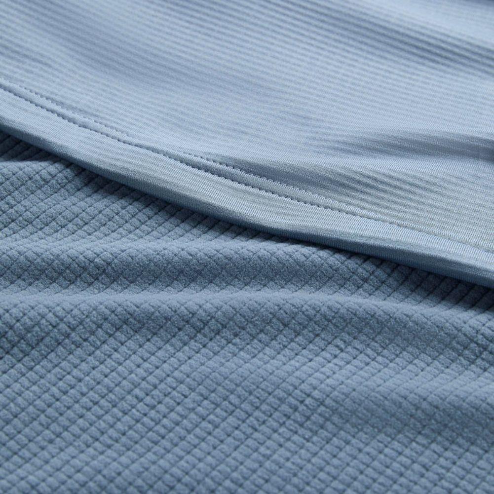 Montane Men's Protium Hooded Fleece Jacket (Stone Blue) fabric