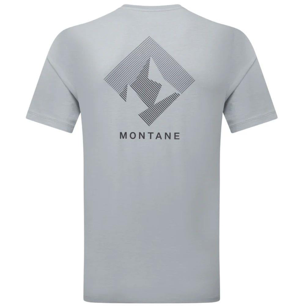 Montane Men's Alhena Mountain 25 T-Shirt (Pebble Blue) back