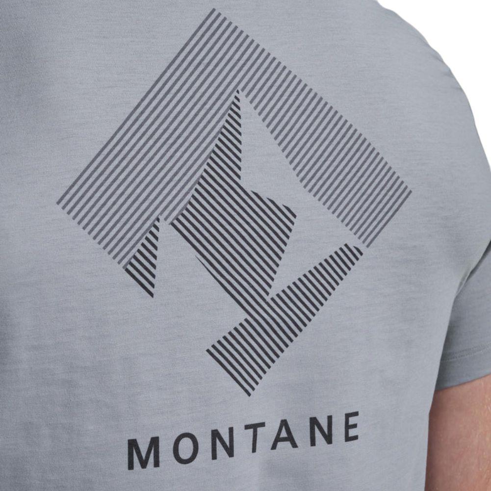 Montane Men&#39;s Alhena Mountain 25 T-Shirt (Pebble Blue) logo