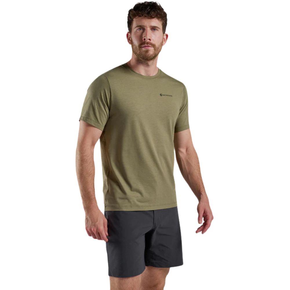 Montane Men's Alhena Mountain 25 T-Shirt (Caper) model front