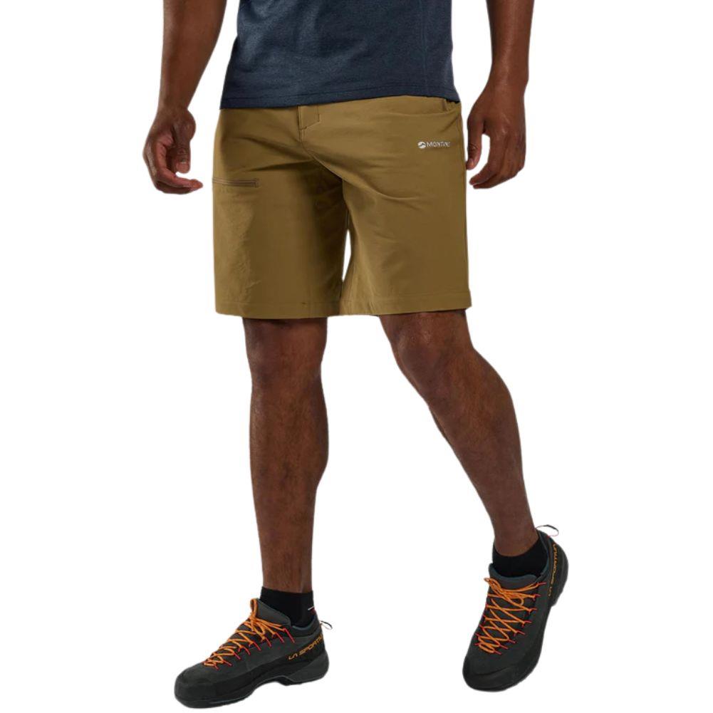 Montane Men's Tenacity Hiking Shorts (Olive) standing