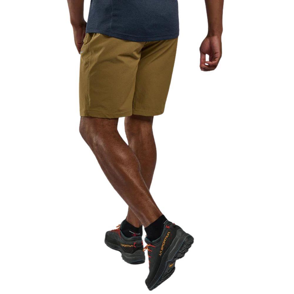 Montane Men's Tenacity Hiking Shorts (Olive) walking away