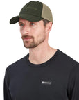 Montane Basecamp Mono Cap (Oak Green) left side