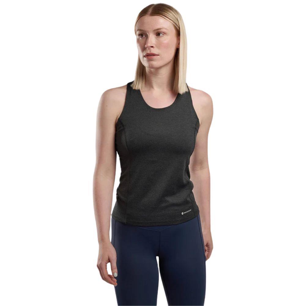 Montane Women's Dart Vest (Black) model looking away
