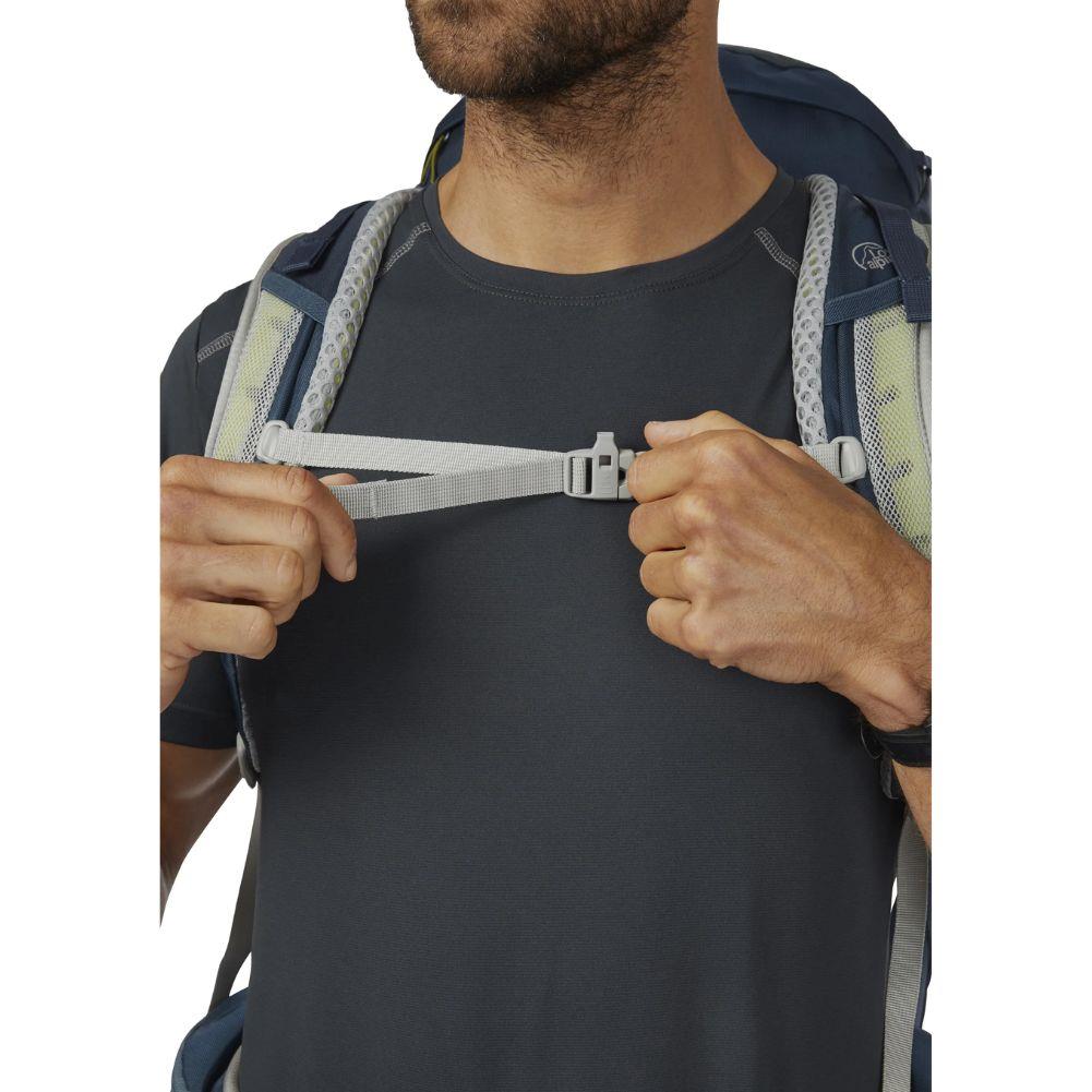 Lowe Alpine AirZone Trail 30L Hiking Pack (Black/Anthracite) top strap