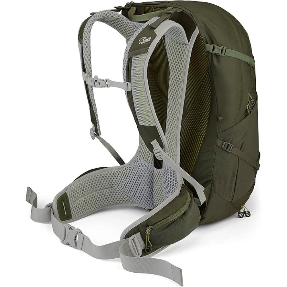 Lowe Alpine AirZone Trail Duo 32L Hiking Pack (Army/Bracken) angle