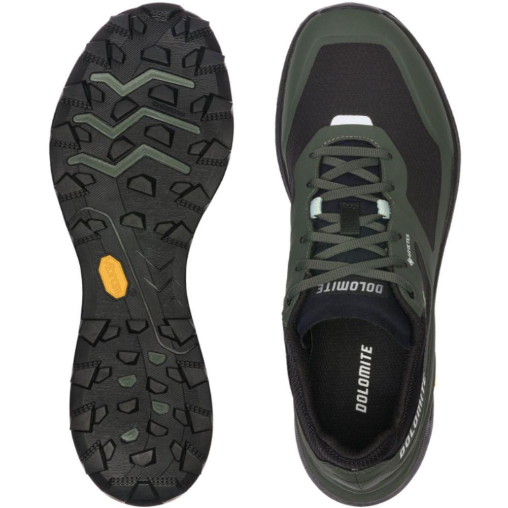 Dolomite Men's Nibelia GORE-TEX Shoe (Olive Green) top bottom