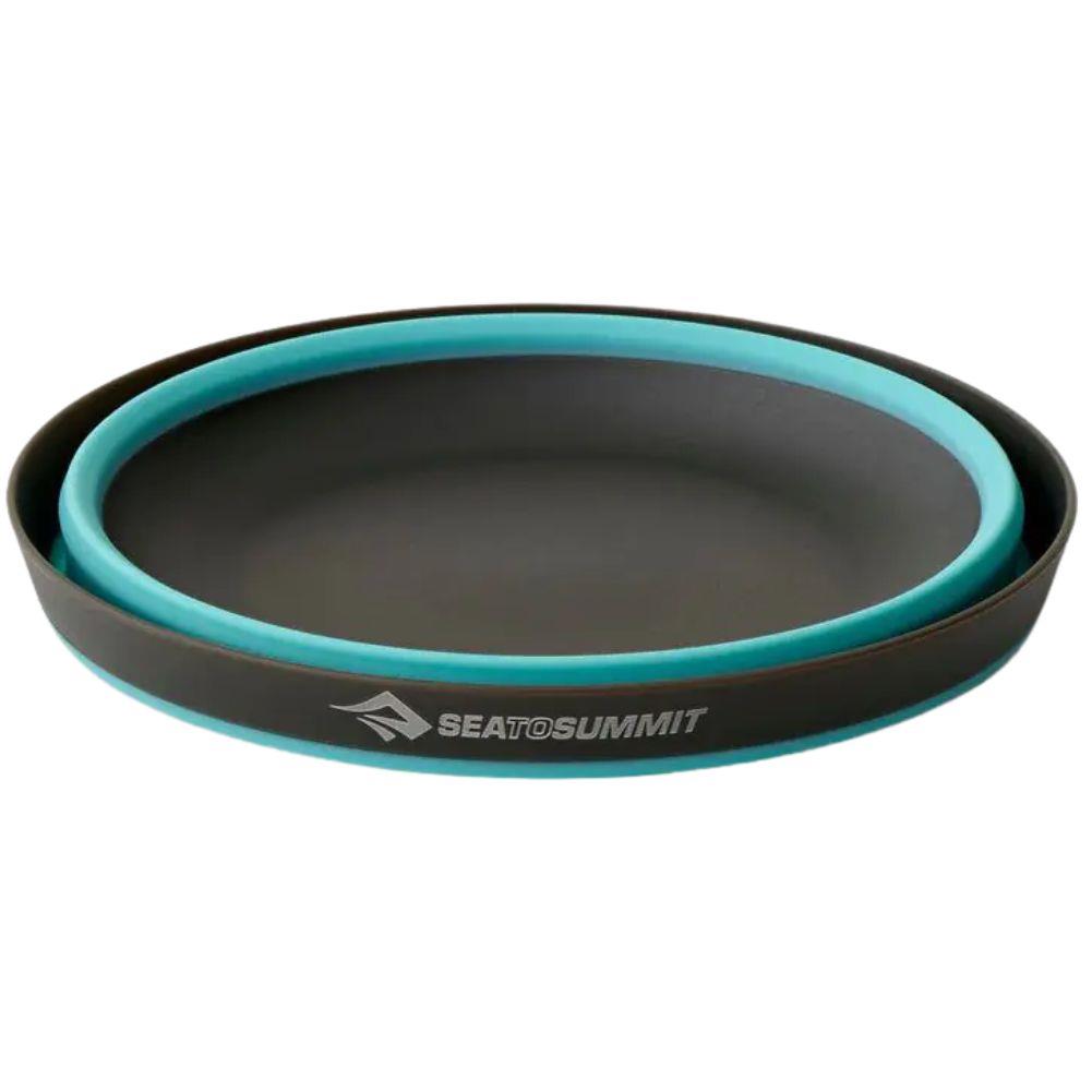 Sea to Summit Frontier UL Collapsible Bowl - Medium (Aqua Sea Blue) flat
