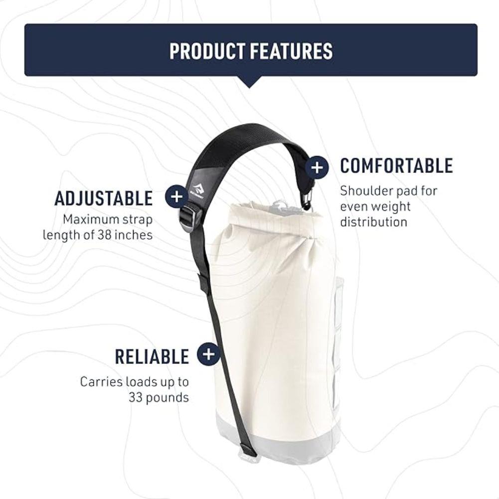 Sea to Summit Dry Bag Sling (Jet Black) features