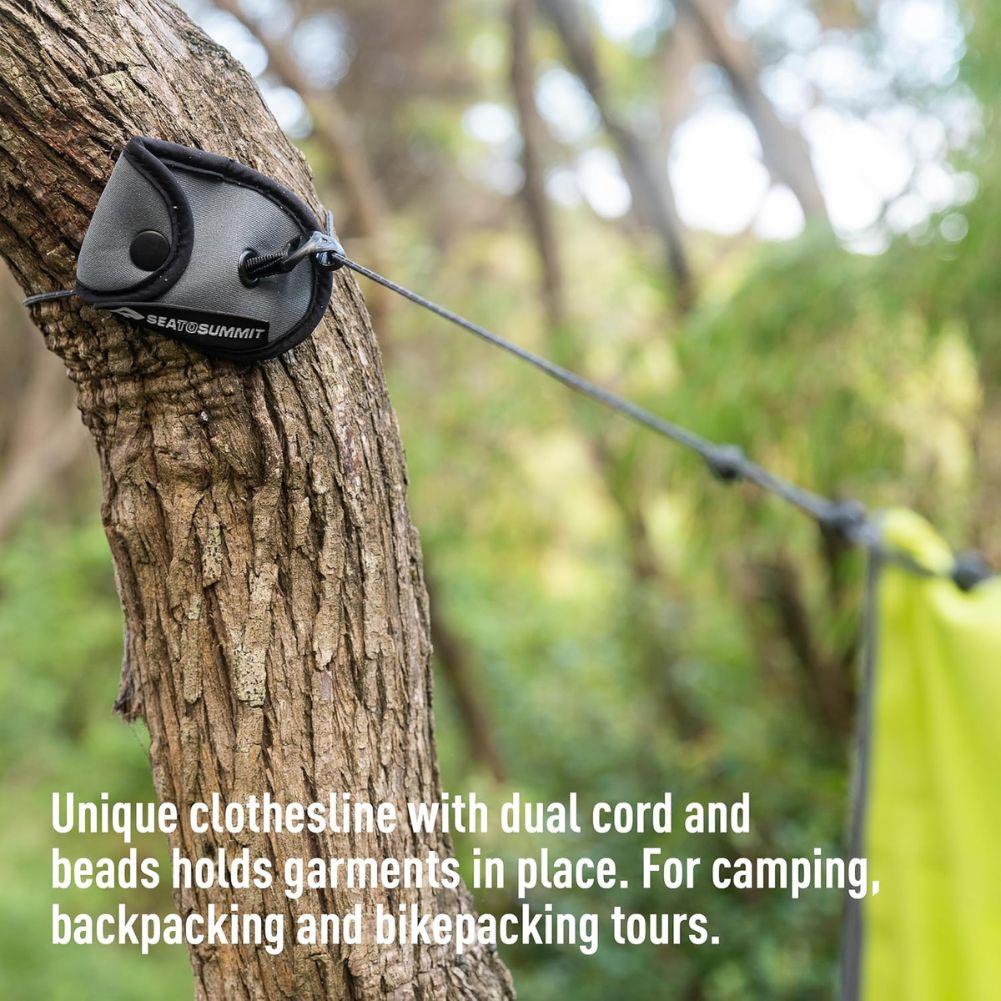 Sea To Summit Lite Line Clothesline another tree