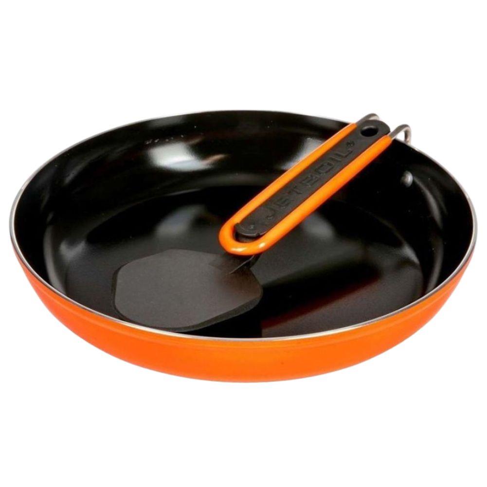 Jetboil Summit Non-Stick Camping Skillet (Orange) clised up