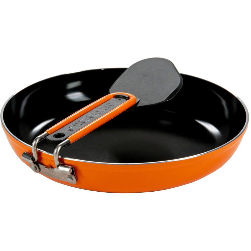 Jetboil Summit Non-Stick Camping Skillet (Orange) angle closed