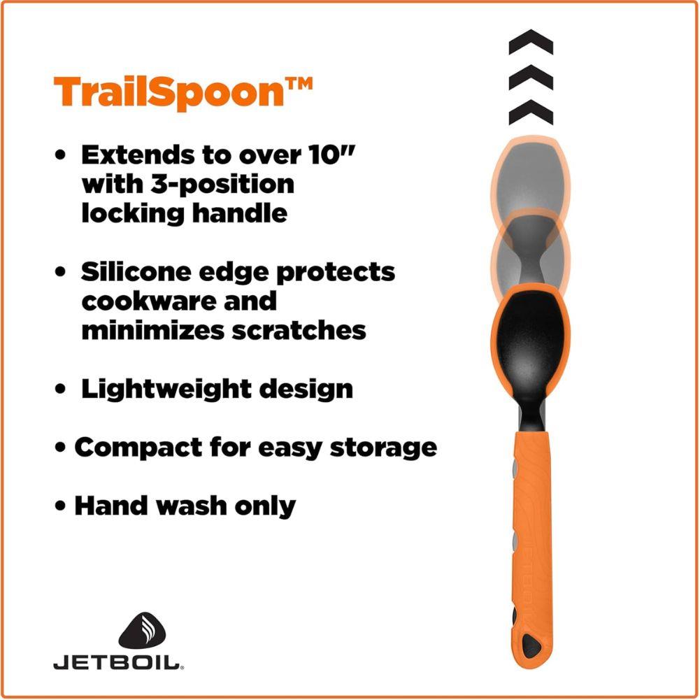 Jetboil TrailSpoon Extendable Camping Spoon info