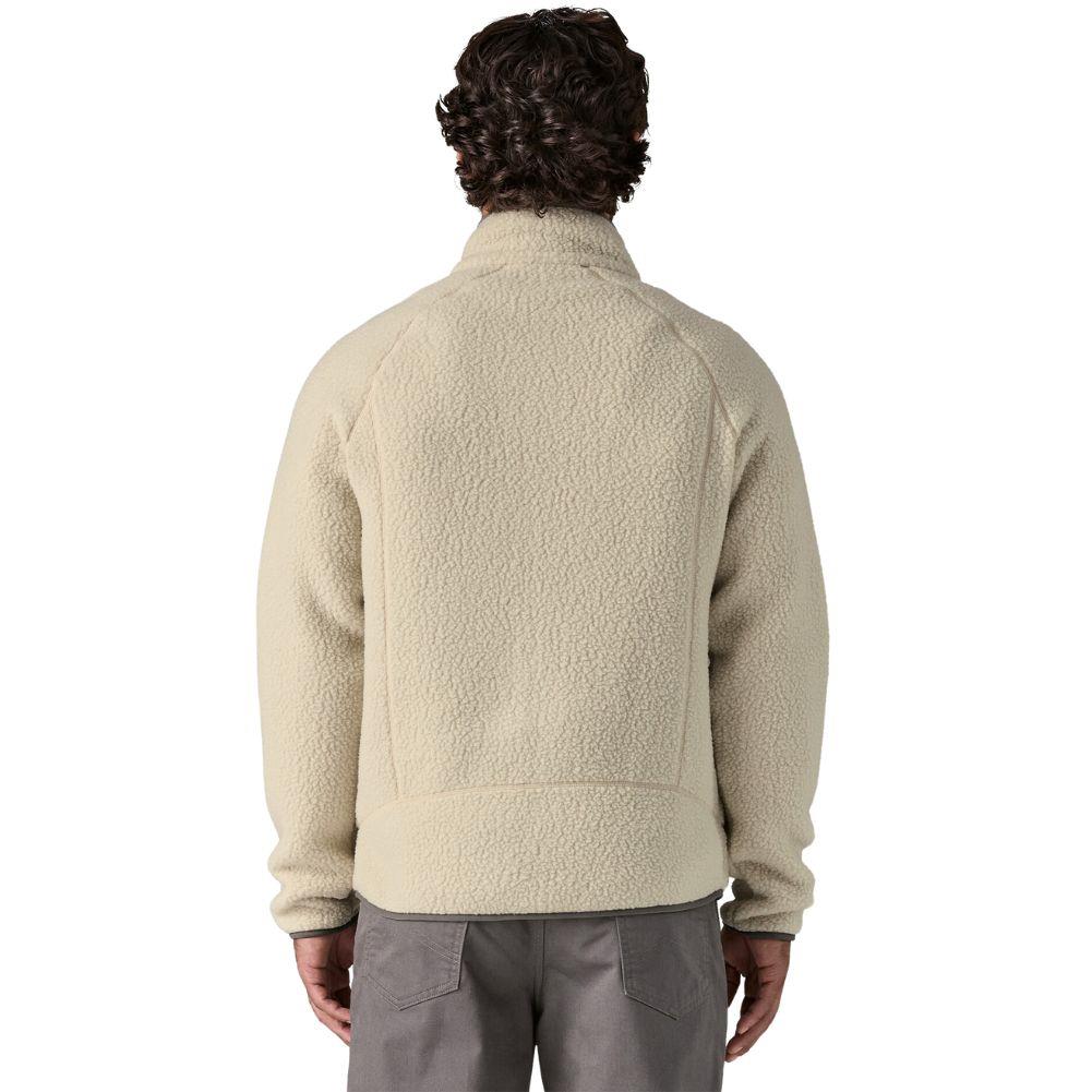 Patagonia Men's Retro Pile Fleece Jacket (Pelican) model back