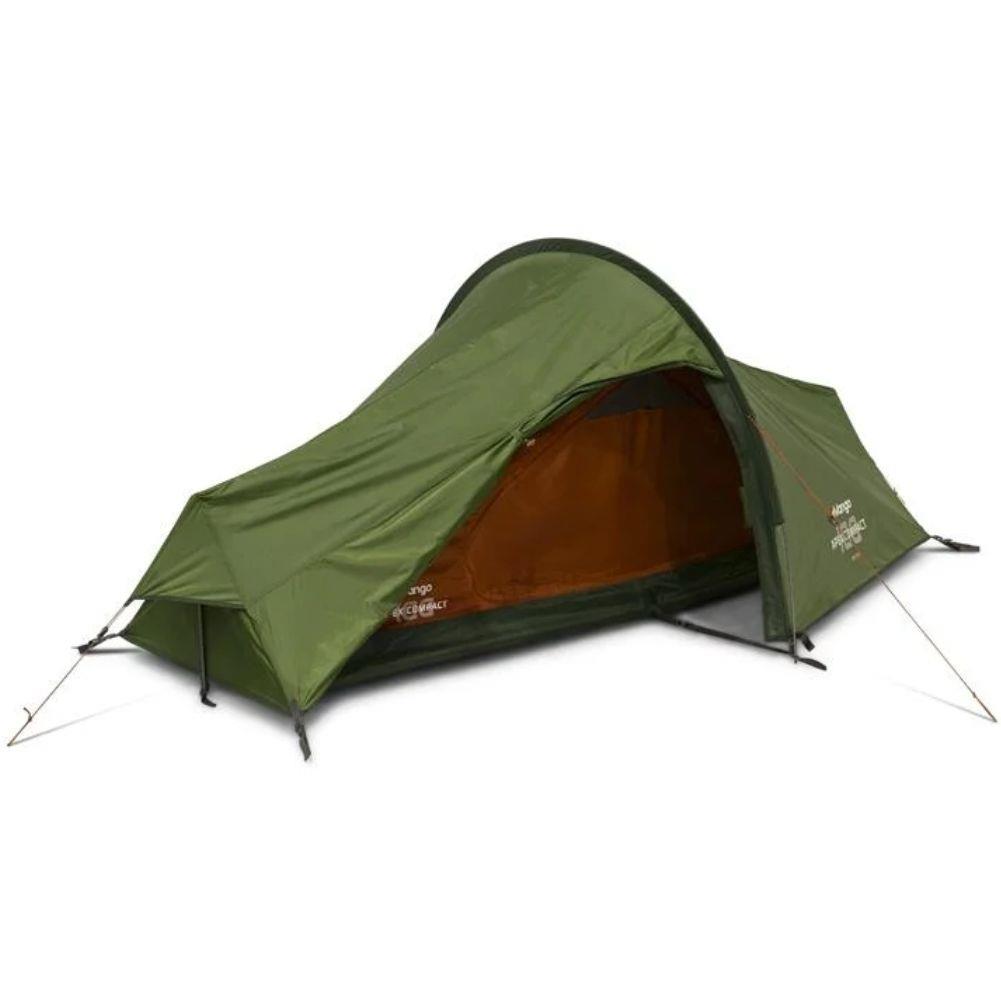 Vango Apex Compact 100 Tent - 1 Man Lightweight Tent (Forest Green)