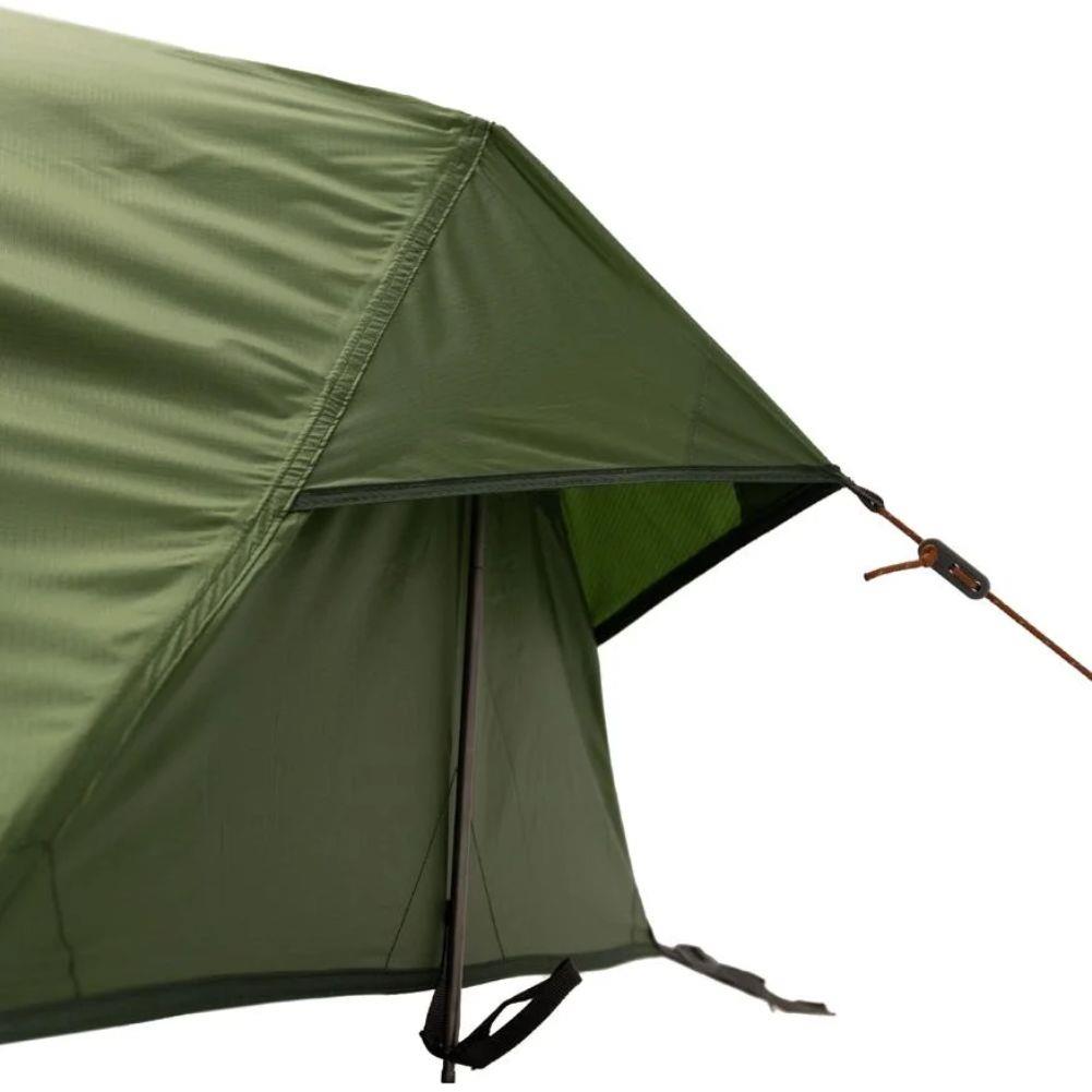 Vango Apex Compact 100 Tent - 1 Man Lightweight Tent (Forest Green) pole down