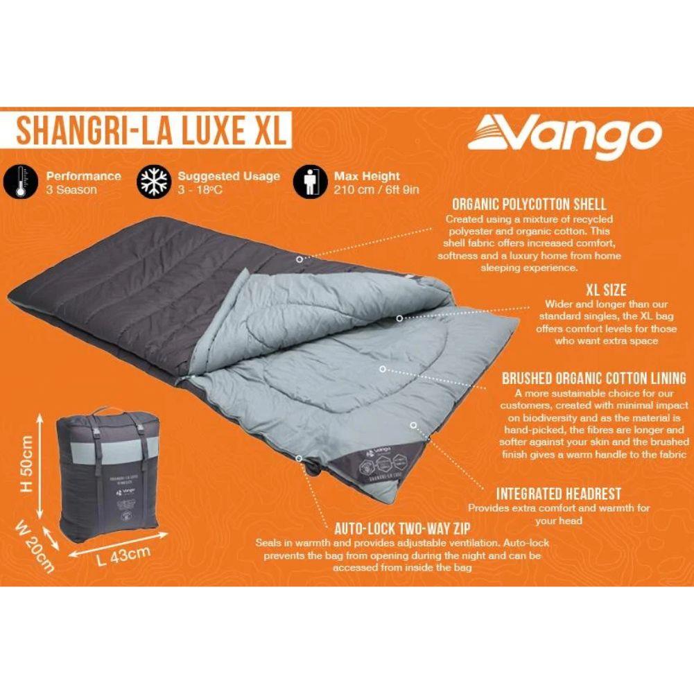 Vango Shangri-La Luxe XL Sleeping Bag