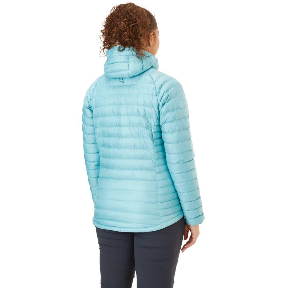 Rab Women's Microlight Alpine Down Jacket (Meltwater) back