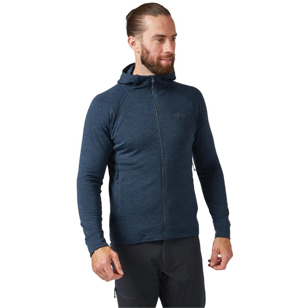 Rab Men's Nexus Hoody (Deep Ink) front model