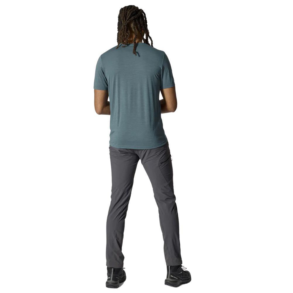 Rab Men's Syncrino Ridge Tee (Orion Blue) model back