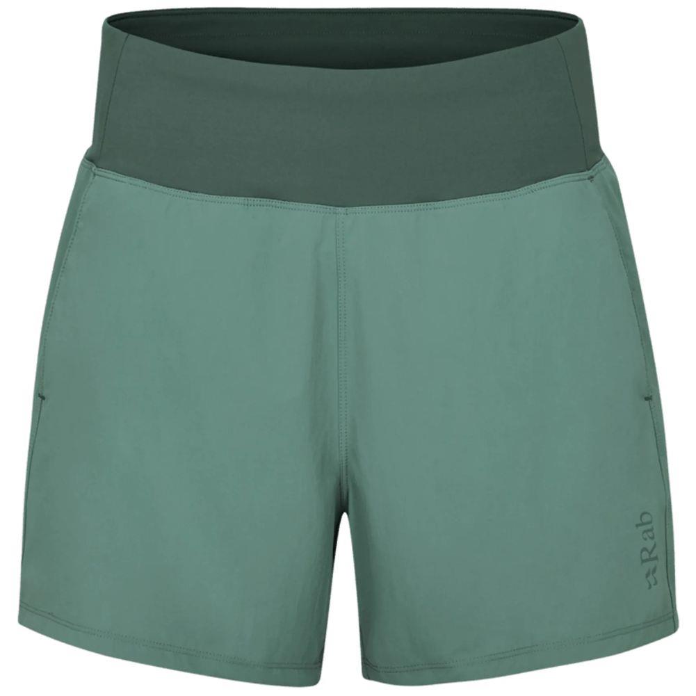 Rab Women&#39;s Momentum Shorts - 4&quot; (Eucalyptus)
