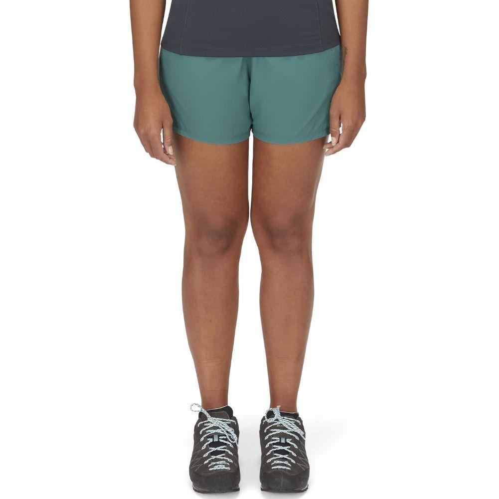 Rab Women&#39;s Momentum Shorts - 4&quot; (Eucalyptus)