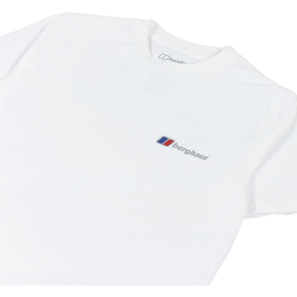 Berghaus Men's Front & Back T-Shirt (Pure White) front again