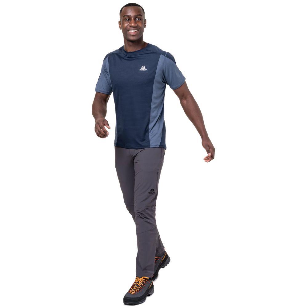 Mountain Equipment Men's Ignis Tee (Cosmos/Dusk) walking