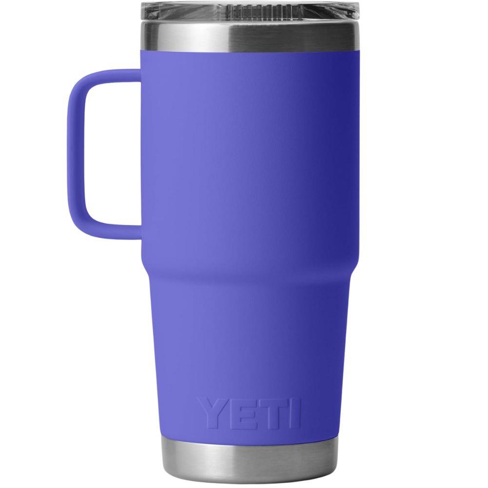 Yeti Rambler 20 OZ (591ml) Travel Mug (Ultramarine Violet) back 