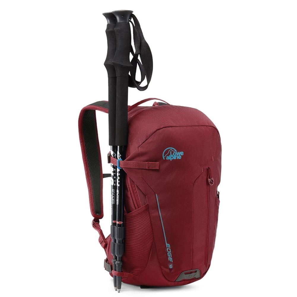 Lowe Alpine Edge 18L Daypack (Raspberry) poles