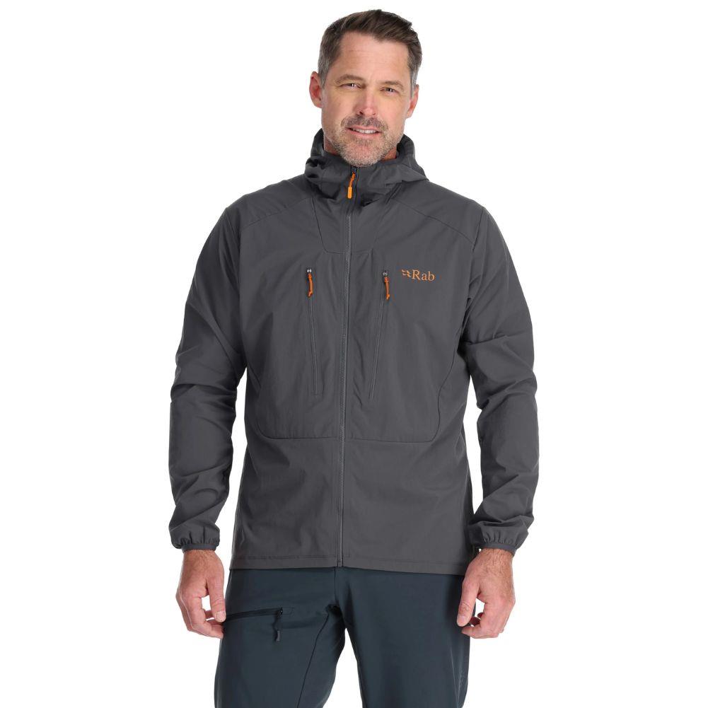 Rab Men&#39;s Borealis Softshell Jacket (Graphene) front