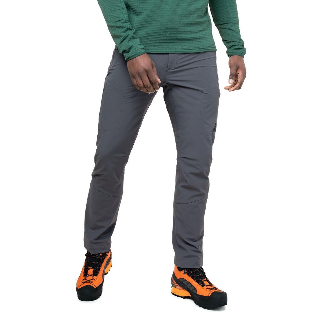 Mountain Equipment Men&#39;s Ibex Mountain Pant - Regular (Anvil Grey) front