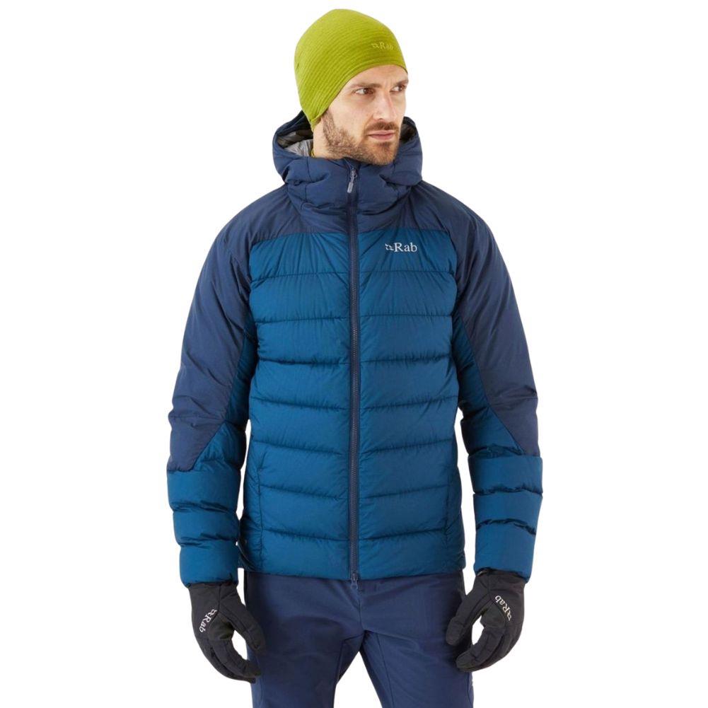 Rab Men's Infinity Alpine Jacket (Deep Ink/Ink) model looking away