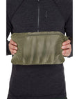 Rab Men's Cirrus Flex Insulated Vest (Light Khaki/Army) packed up