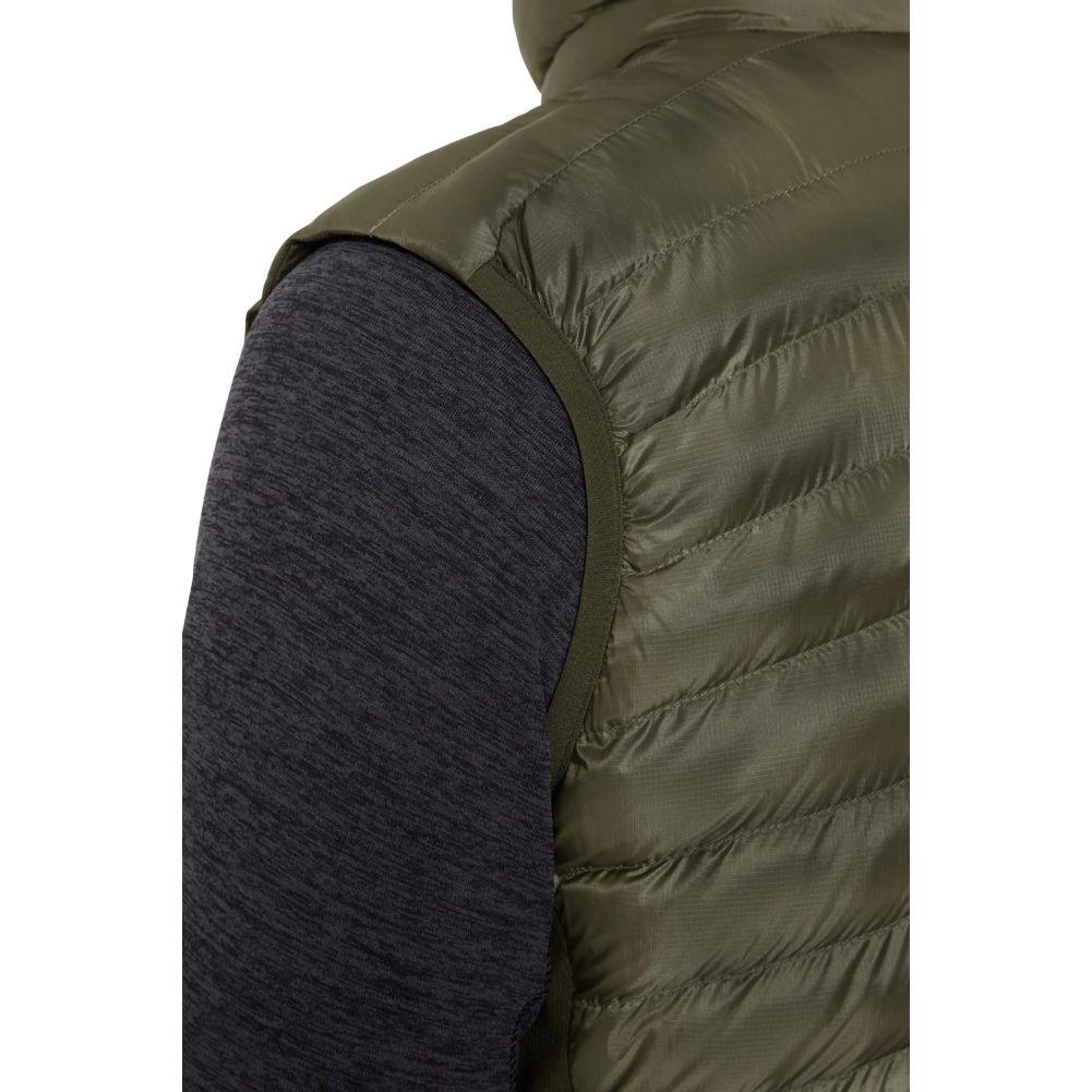 Rab Men&#39;s Cirrus Flex Insulated Vest (Light Khaki/Army) sleeve in